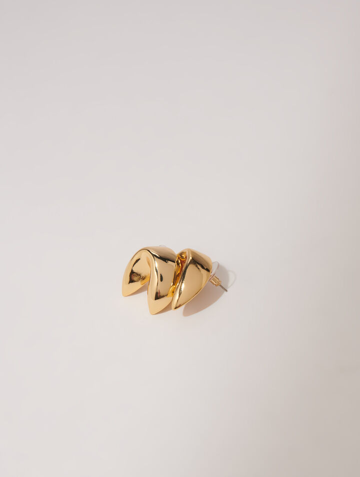 Boucles d'oreilles fortune cookie