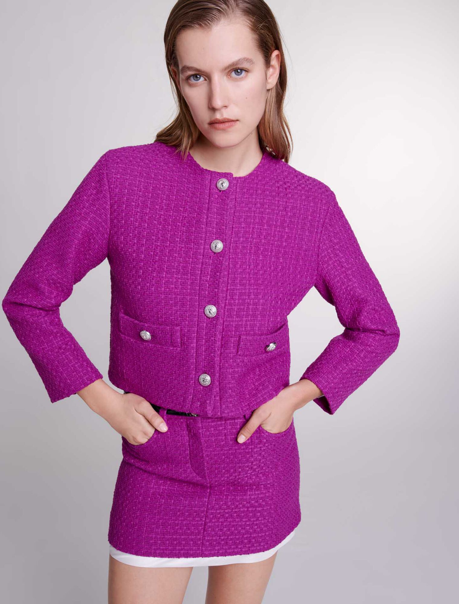 Veste en tweed