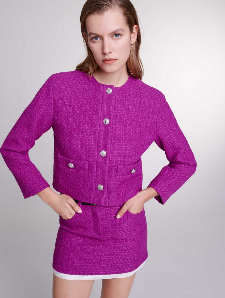 Veste en tweed