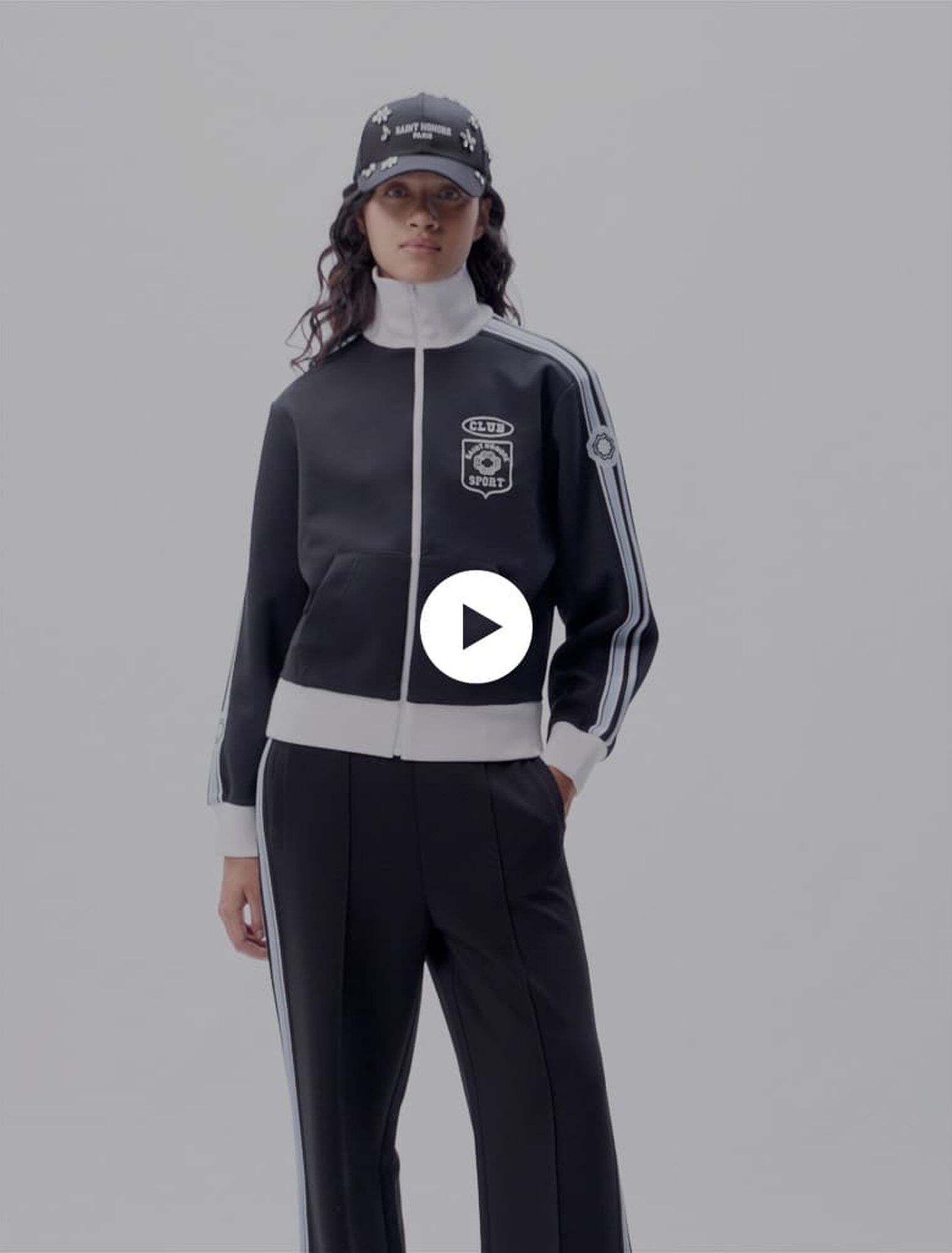 Sweatshirt zippé