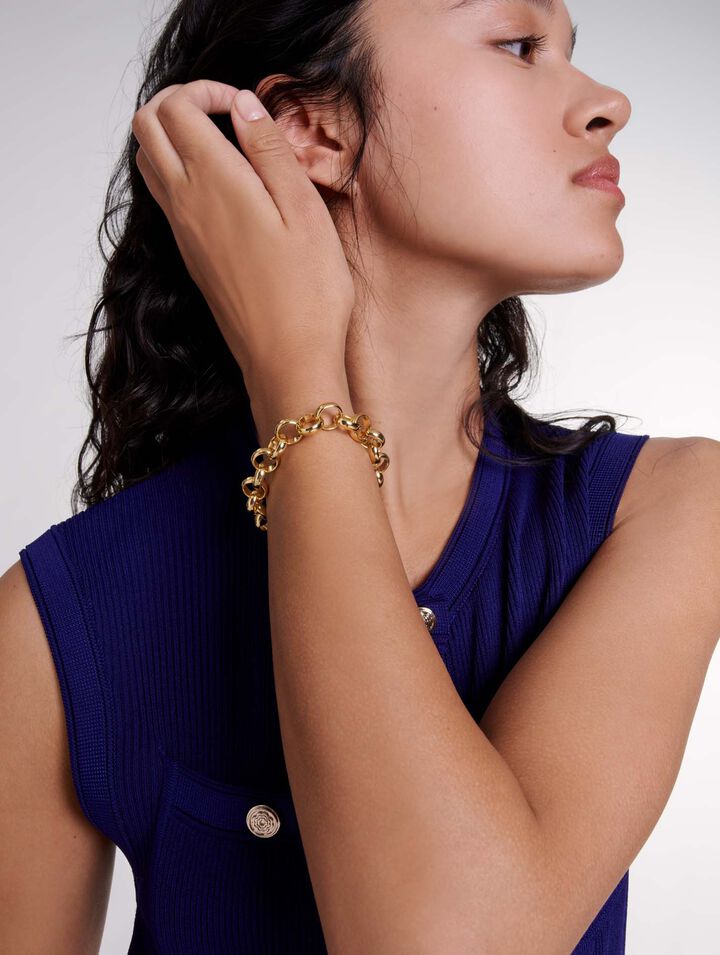 Bracelet chaîne jaseron