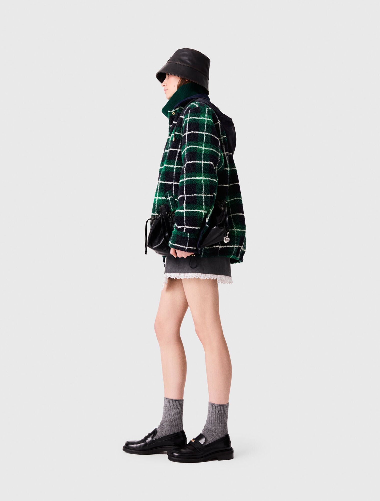 Parka r&eacute;versible bouclette