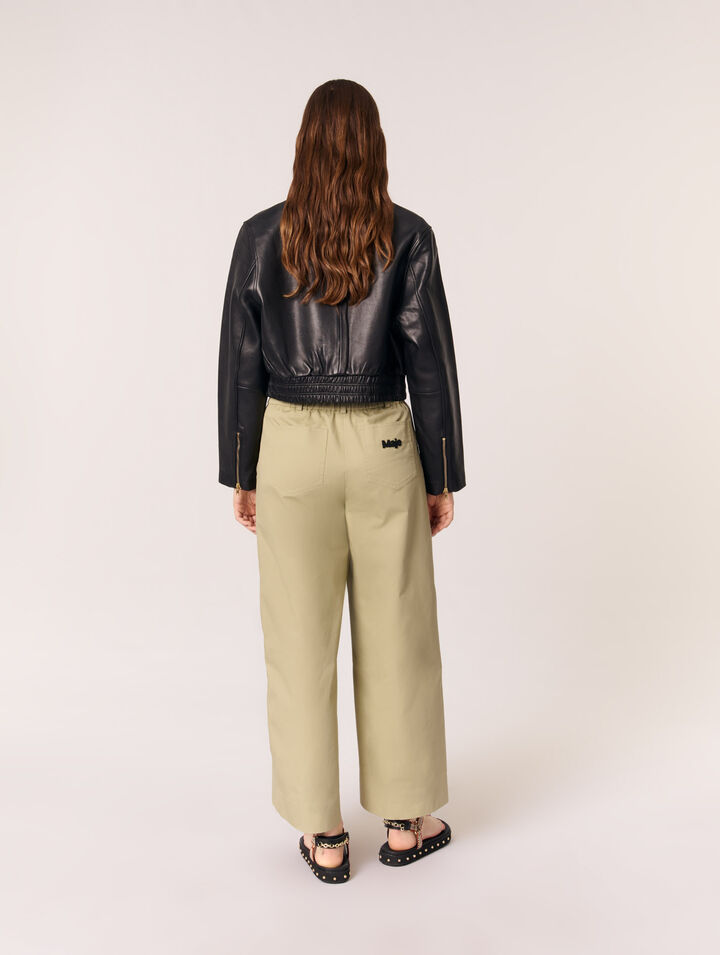 Blouson en cuir