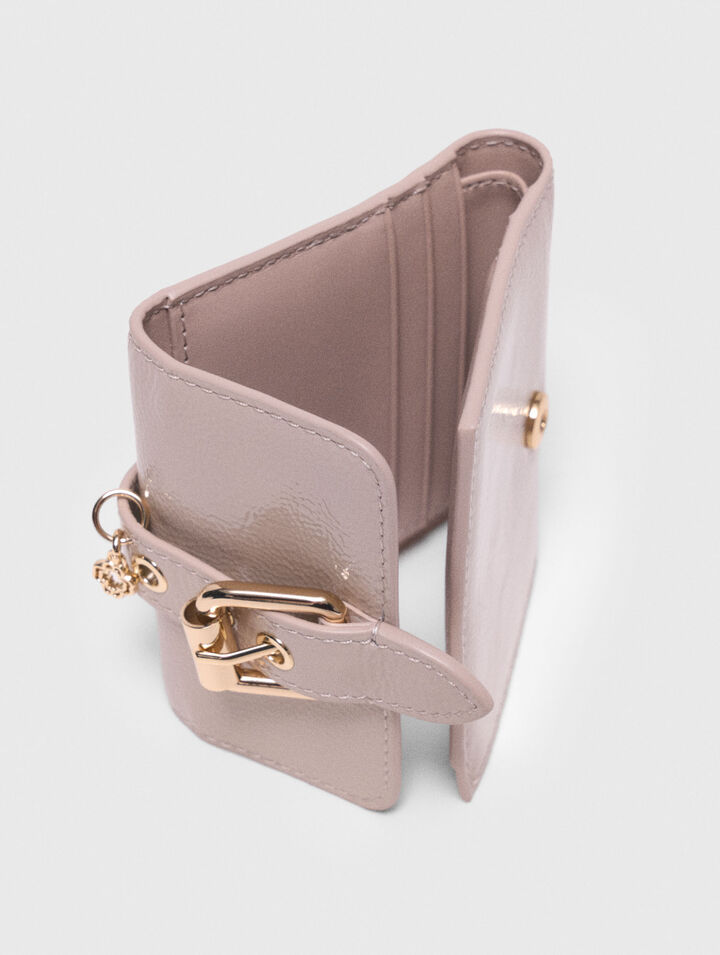 Portefeuille Miss M en cuir naplak