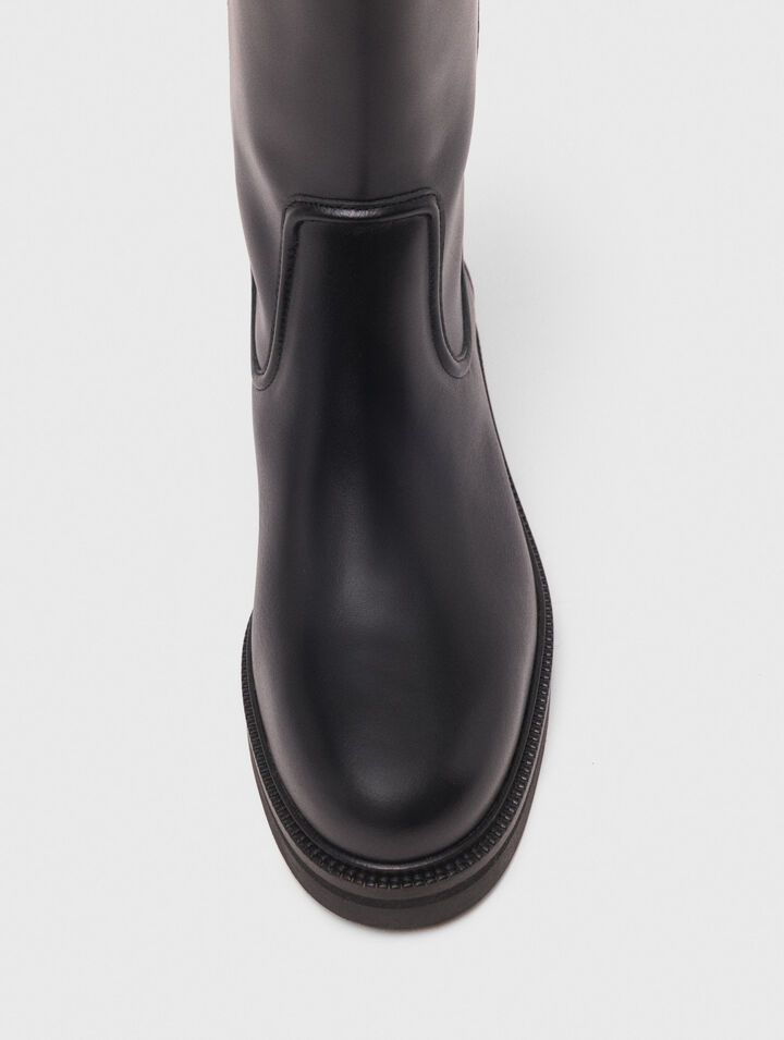 Bottes en cuir