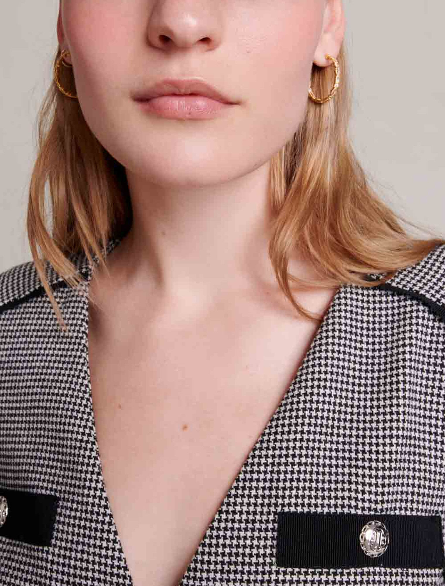 Robe courte plissée