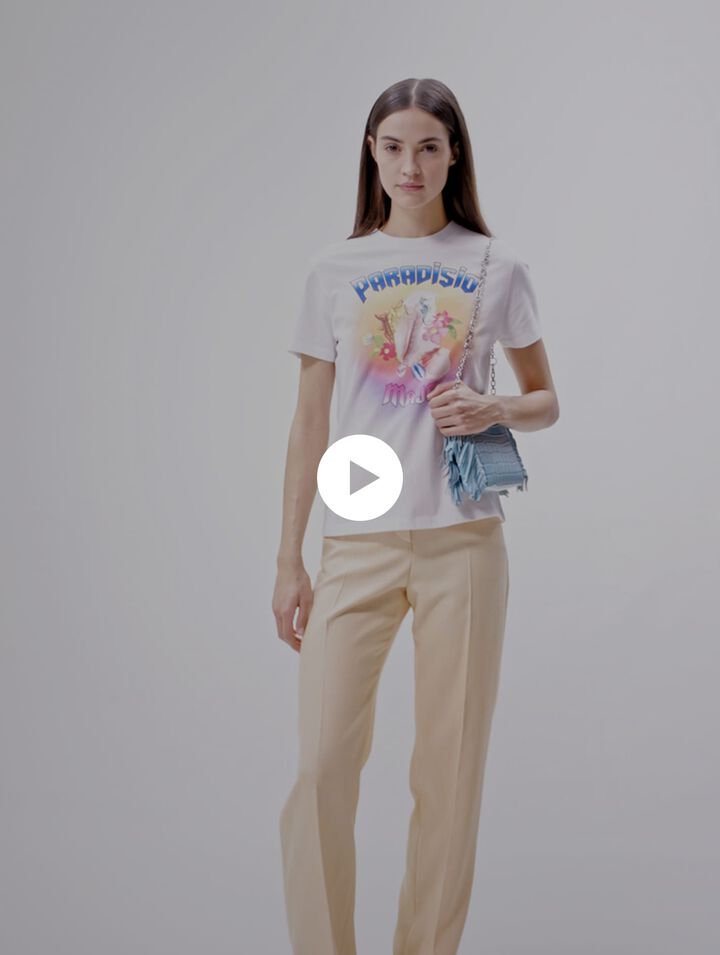 Tee-shirt imprimé Paradisio