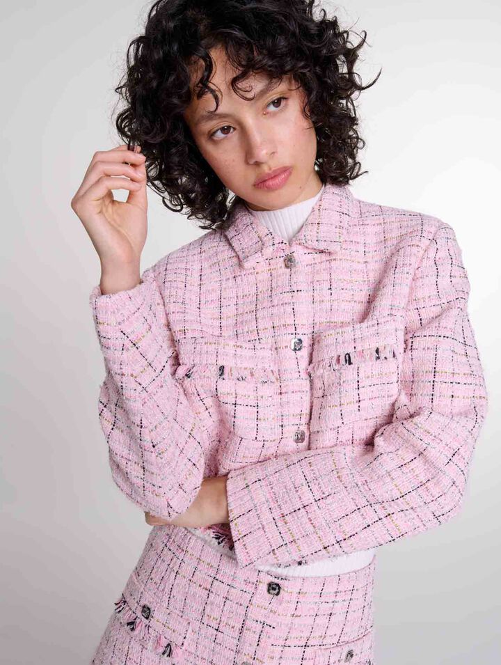 Veste en tweed