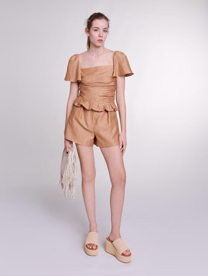 Short en lin