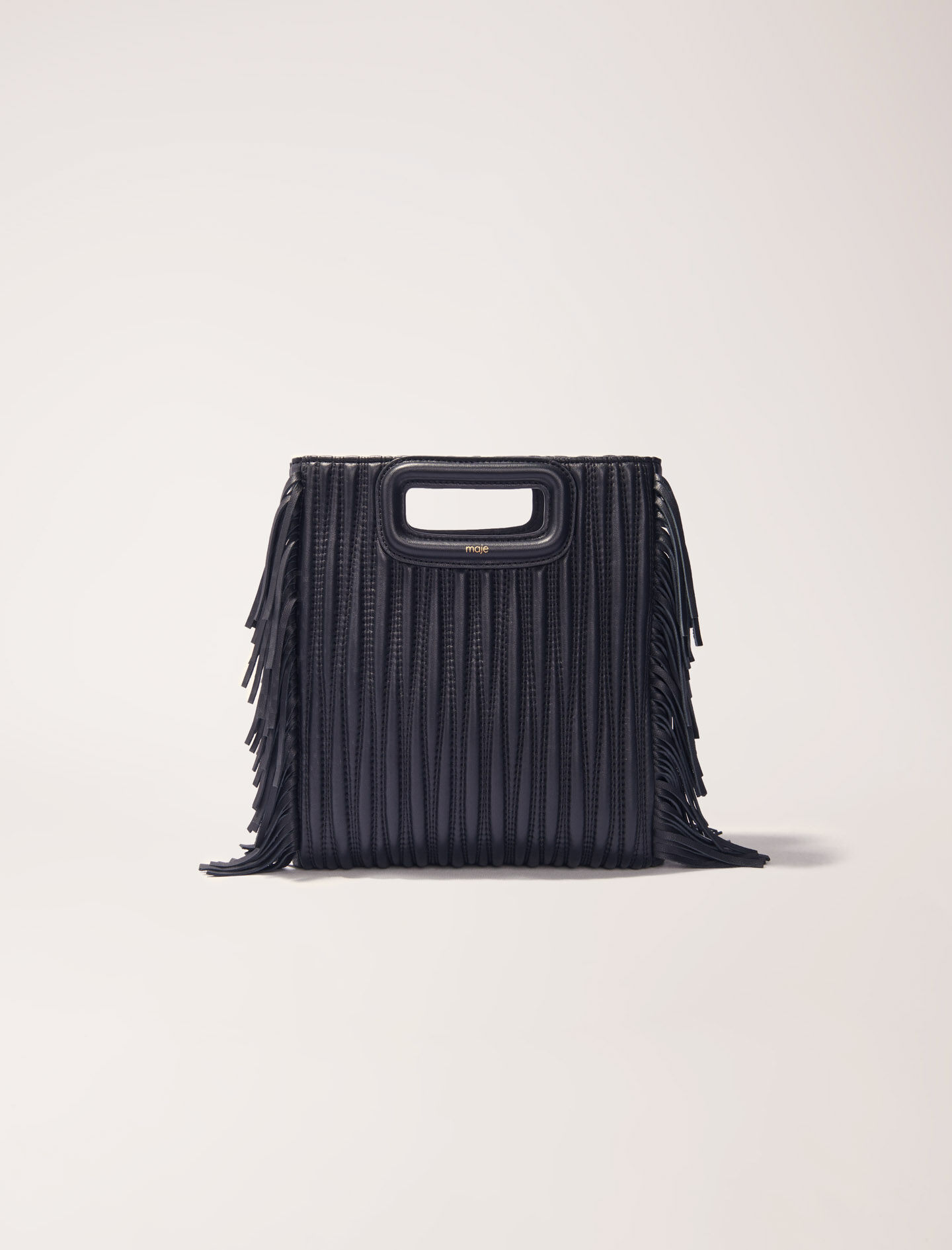 Sac maje matelasse noir hot sale
