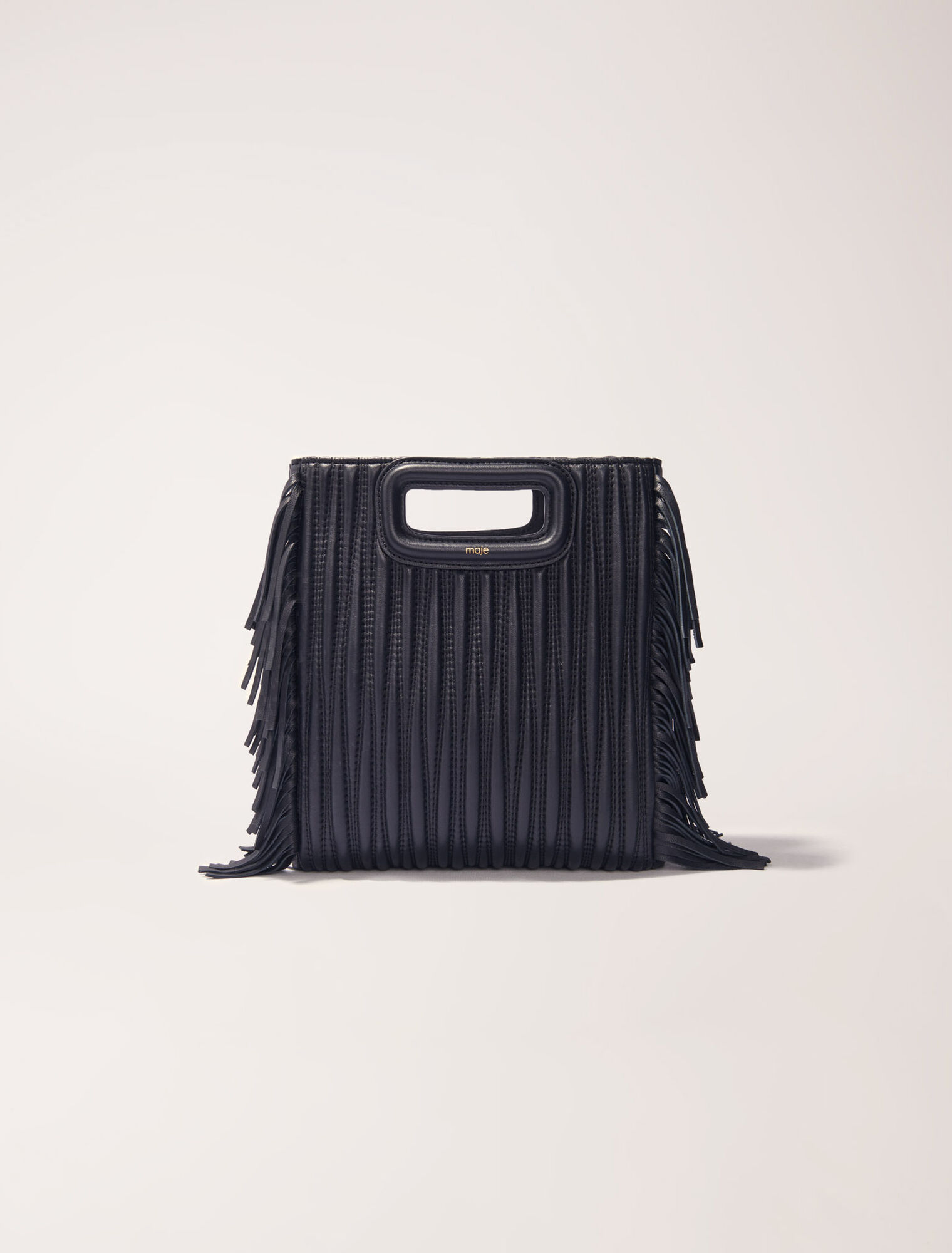 Sac M en cuir matelassé