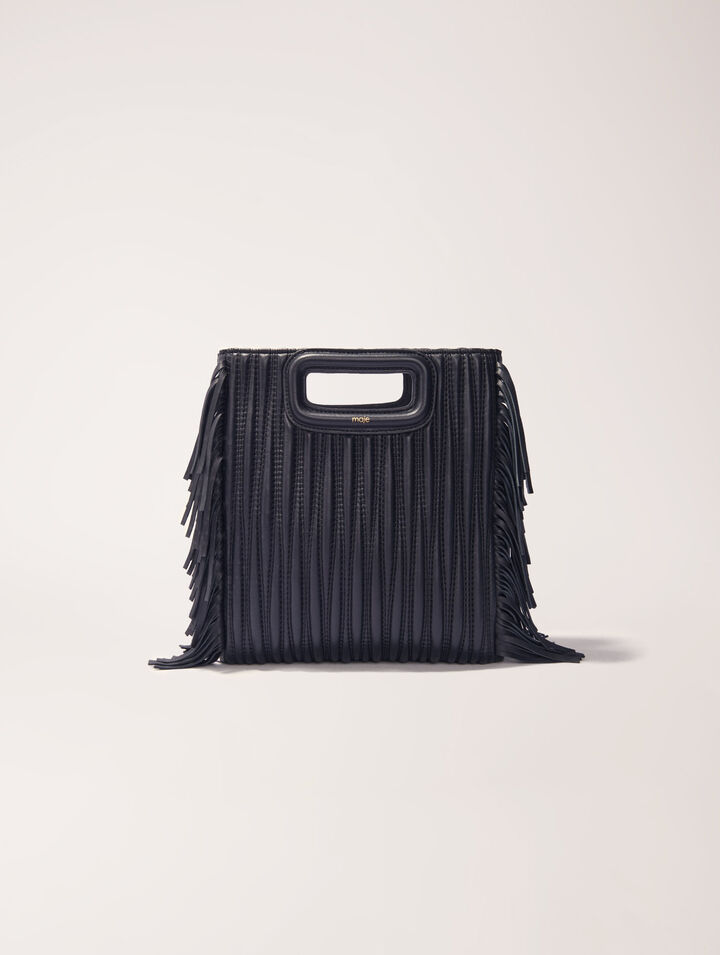 Sac M en cuir matelassé