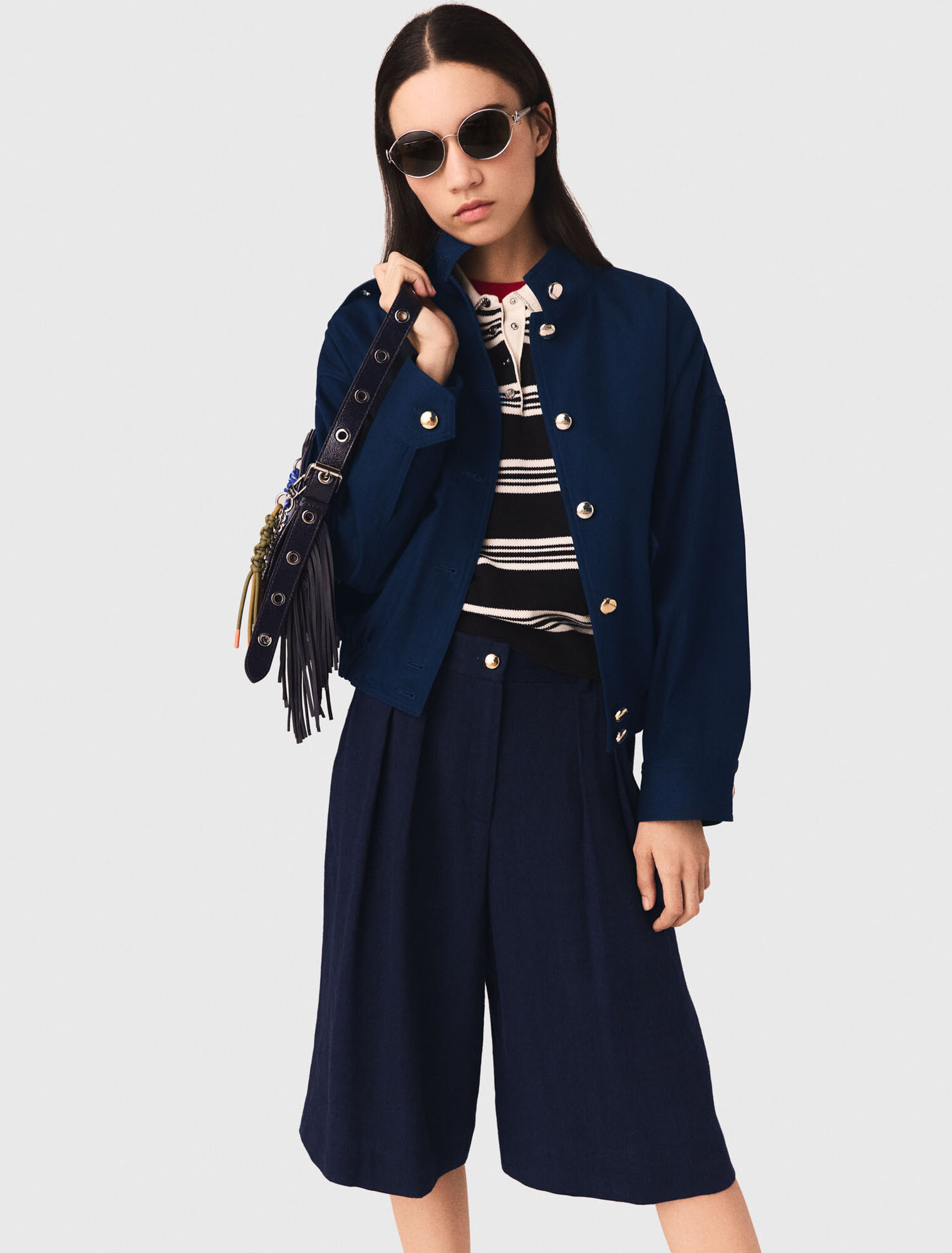 Blouson bomber en coton