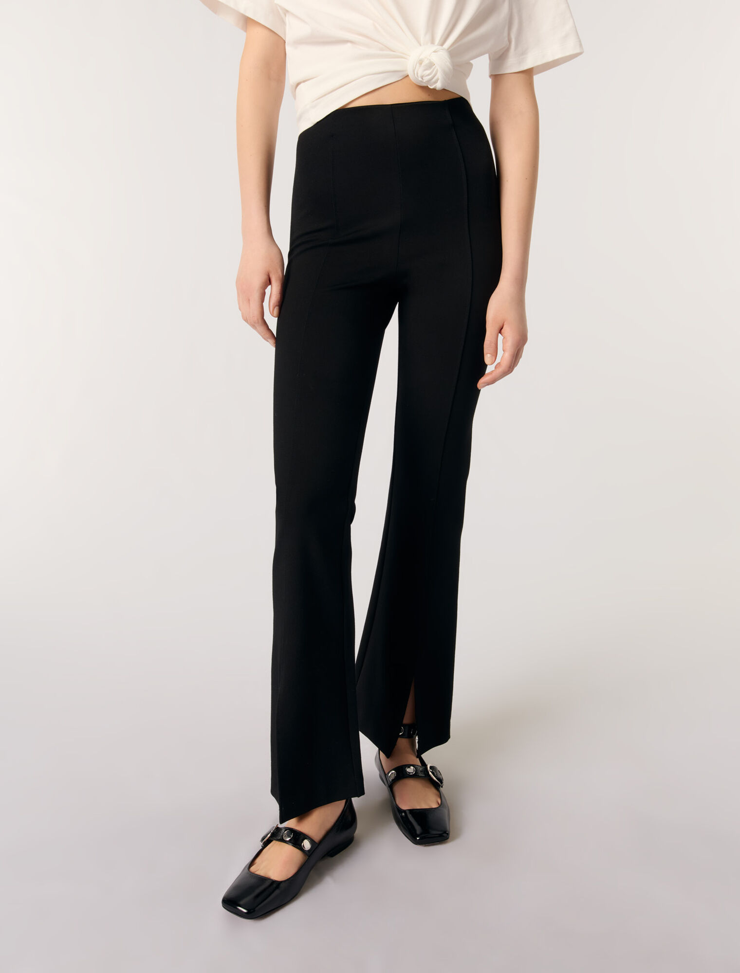 Pantalon fendu