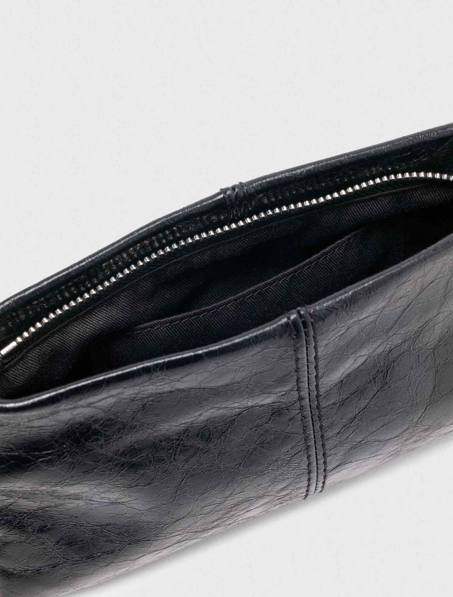 Pochette Miss M pouch en cuir vernis