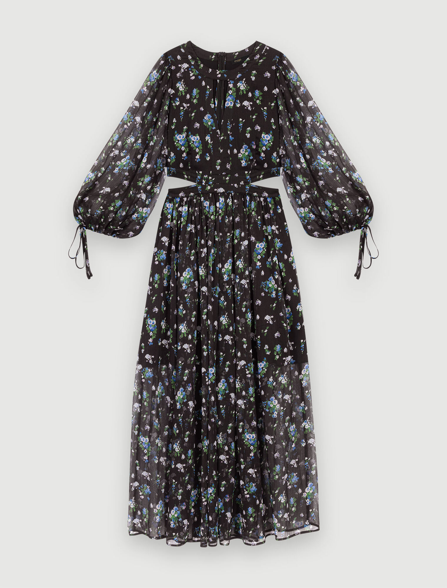Robe longue ajourée