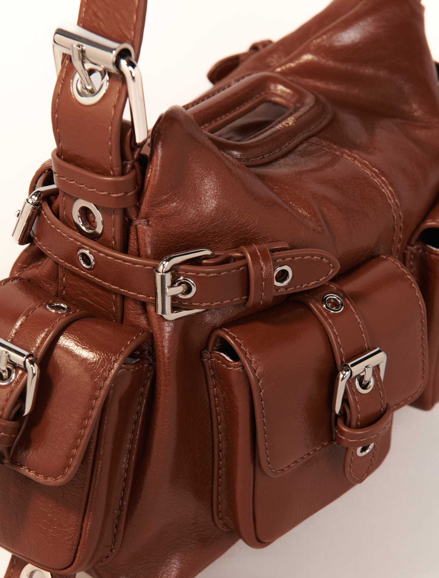 Sac Miss M Mini cargo en cuir use
