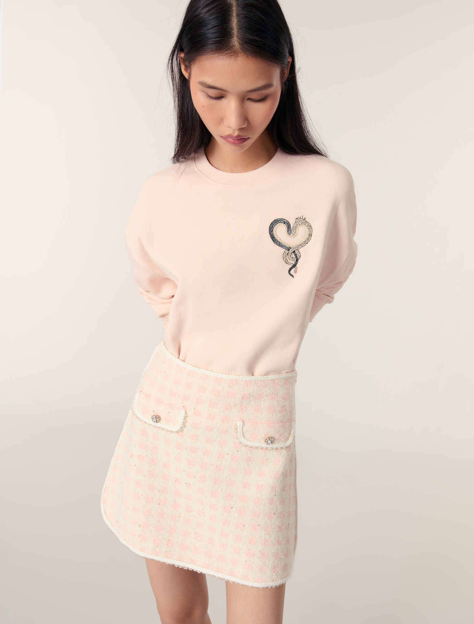 Sweatshirt brodé