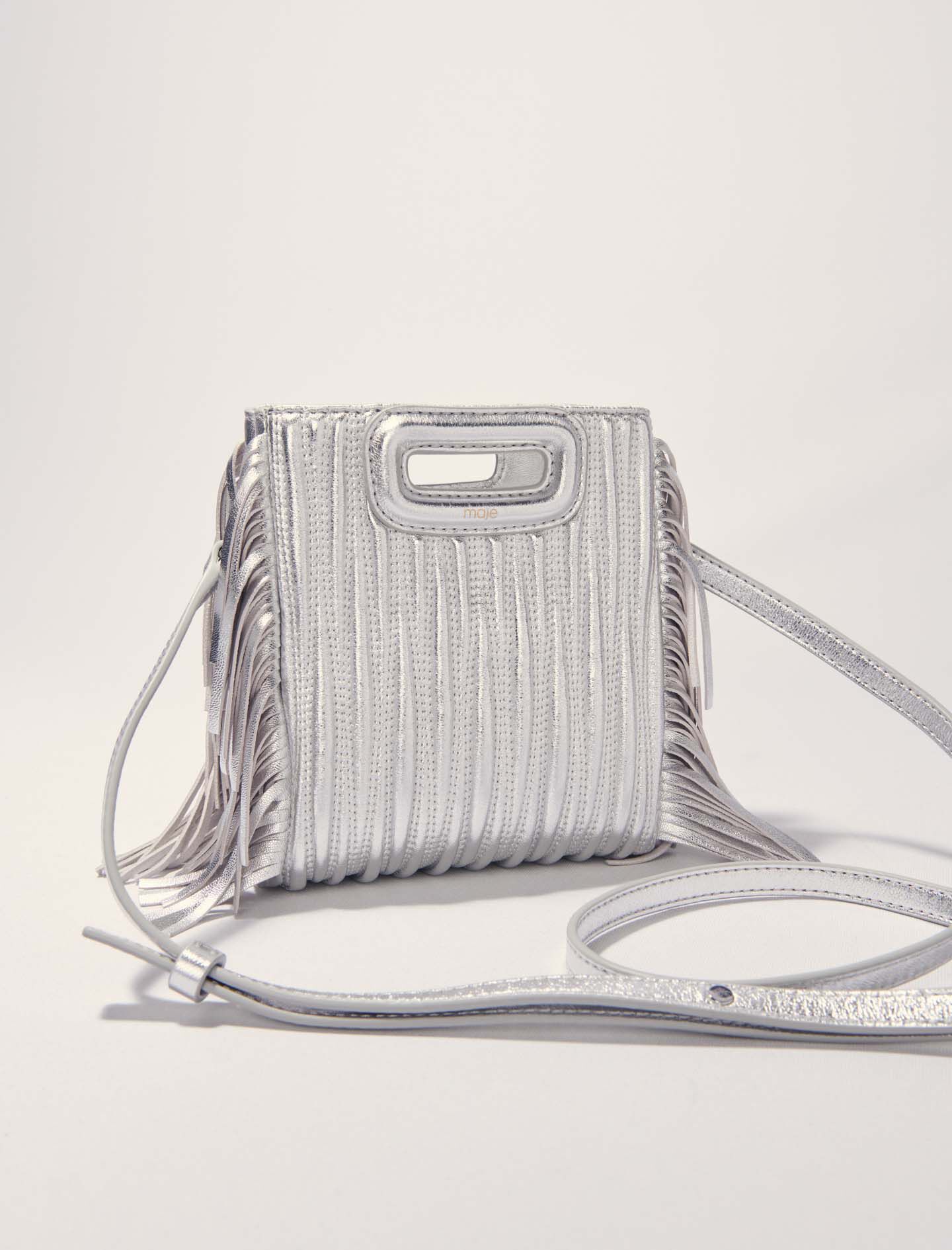 Maje sac m en cuir matelassé cheap