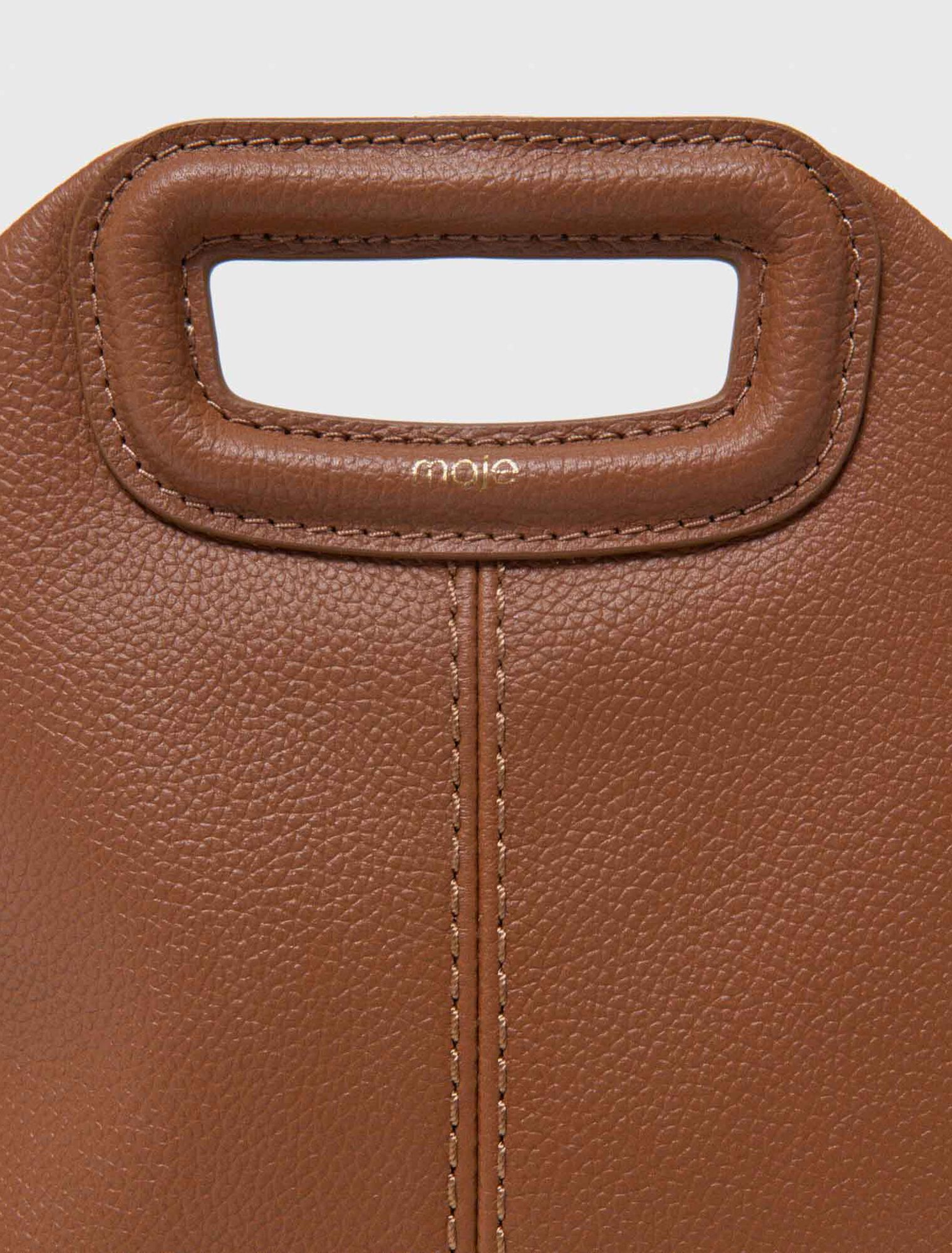 Sac Miss M en cuir grain&eacute;