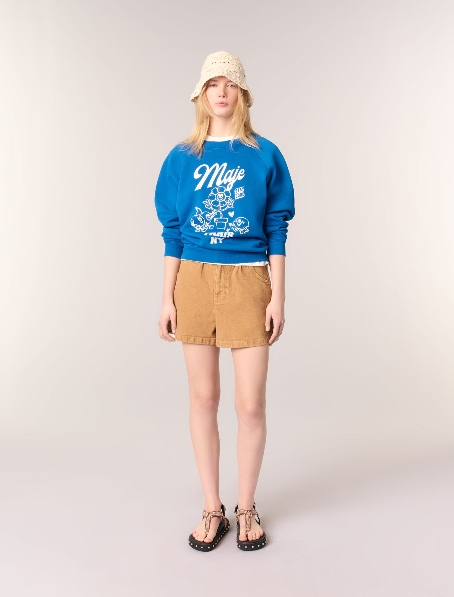 Short en denim
