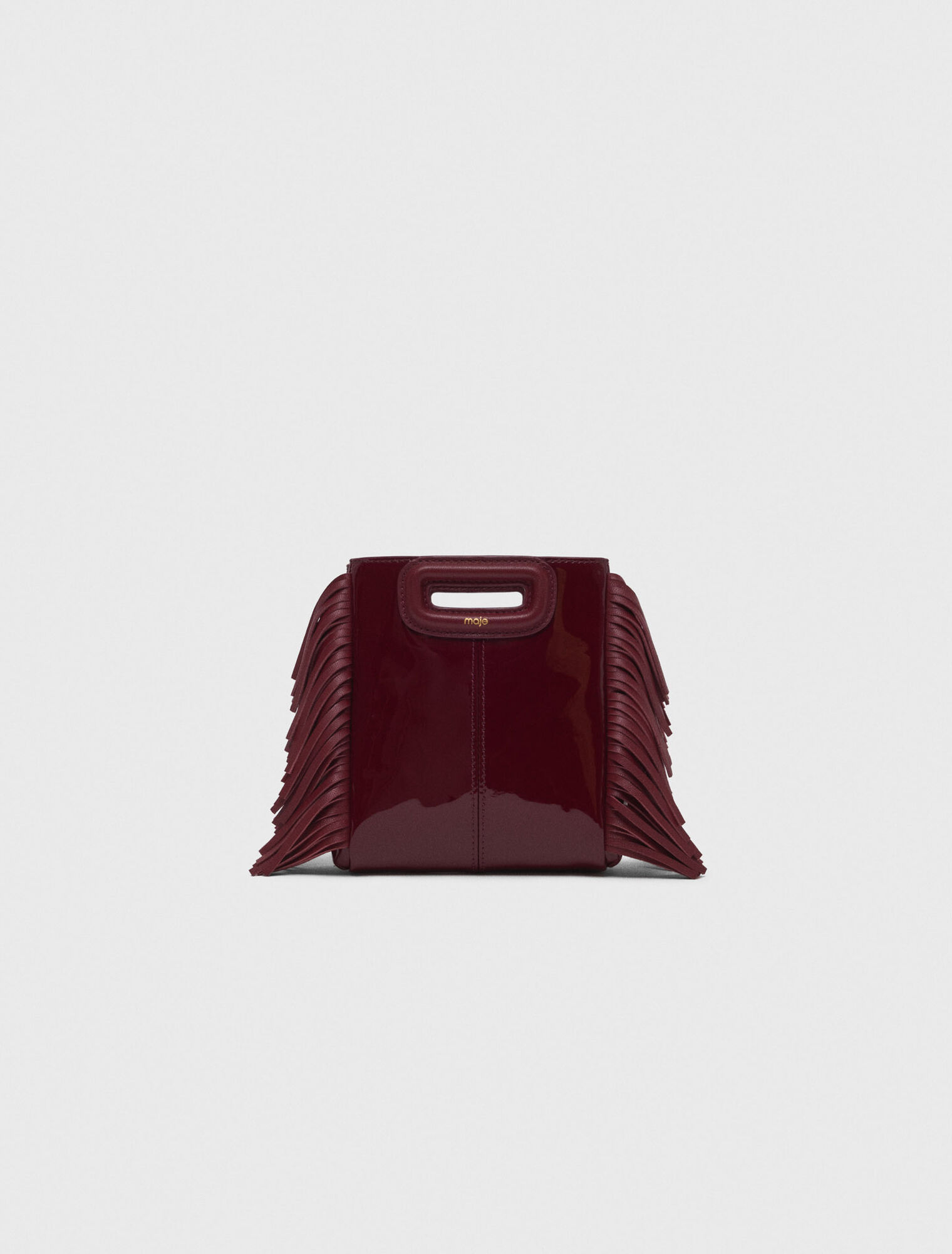 Sac M mini en cuir lisse