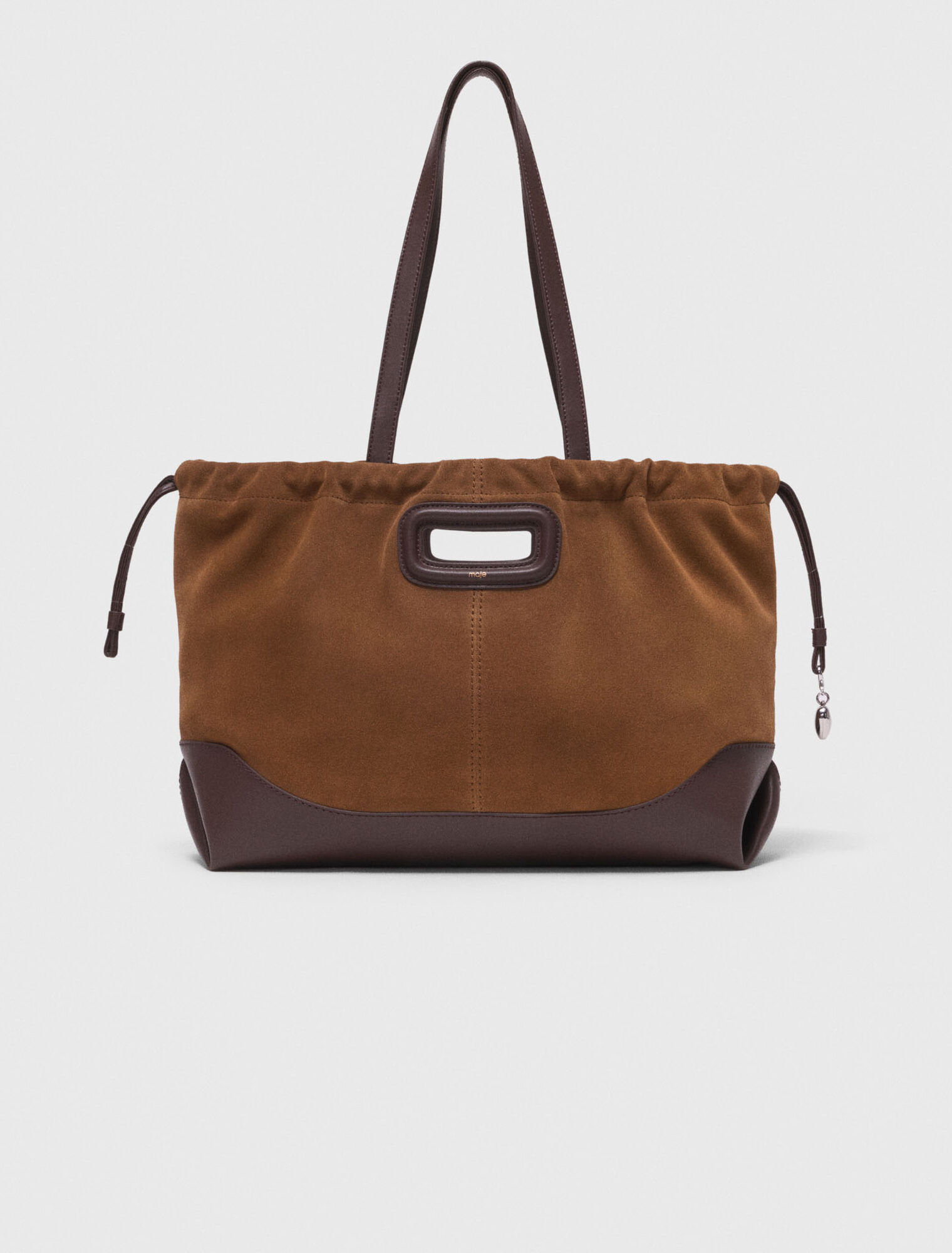 Sac M Tote en mix cuir/suède