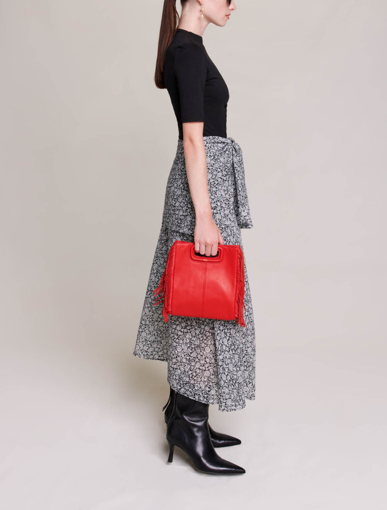 Robe longue fleurie