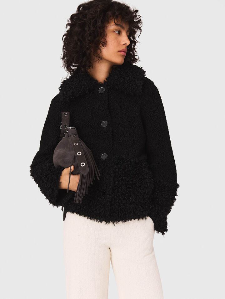 Veste en bouclette