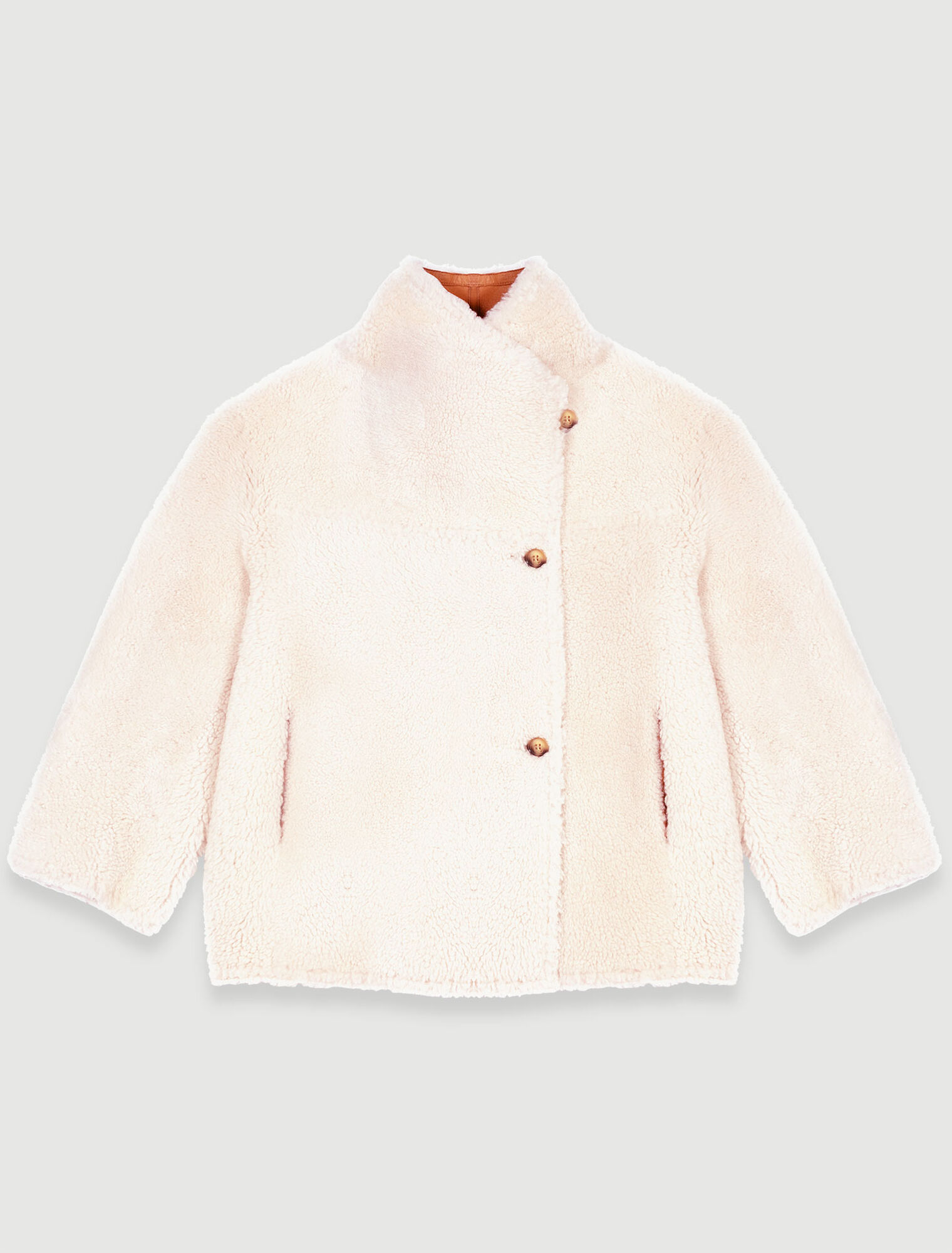 Manteau court réversible