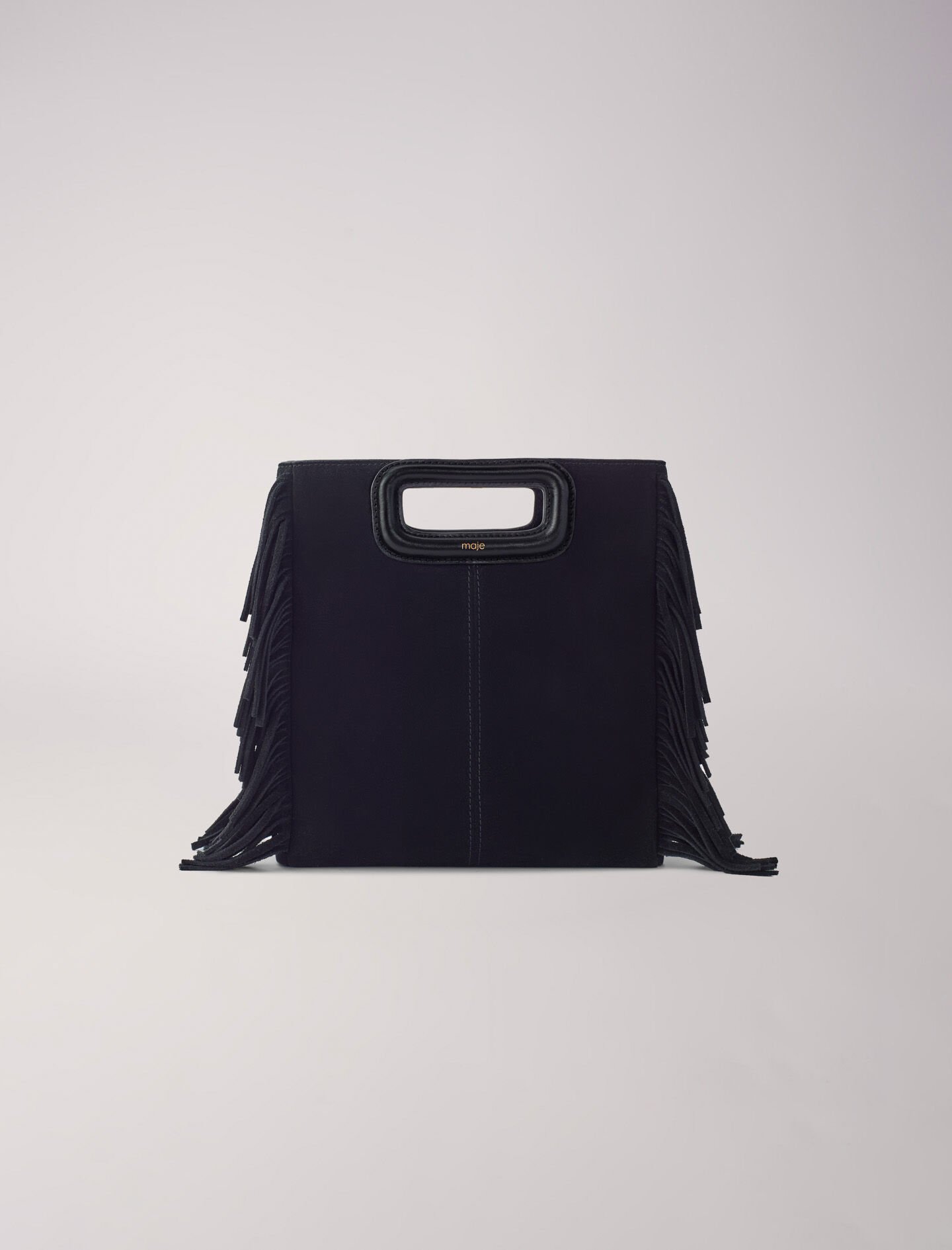 Sac maje noir daim cheap