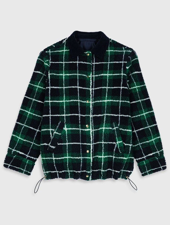 Parka r&eacute;versible bouclette