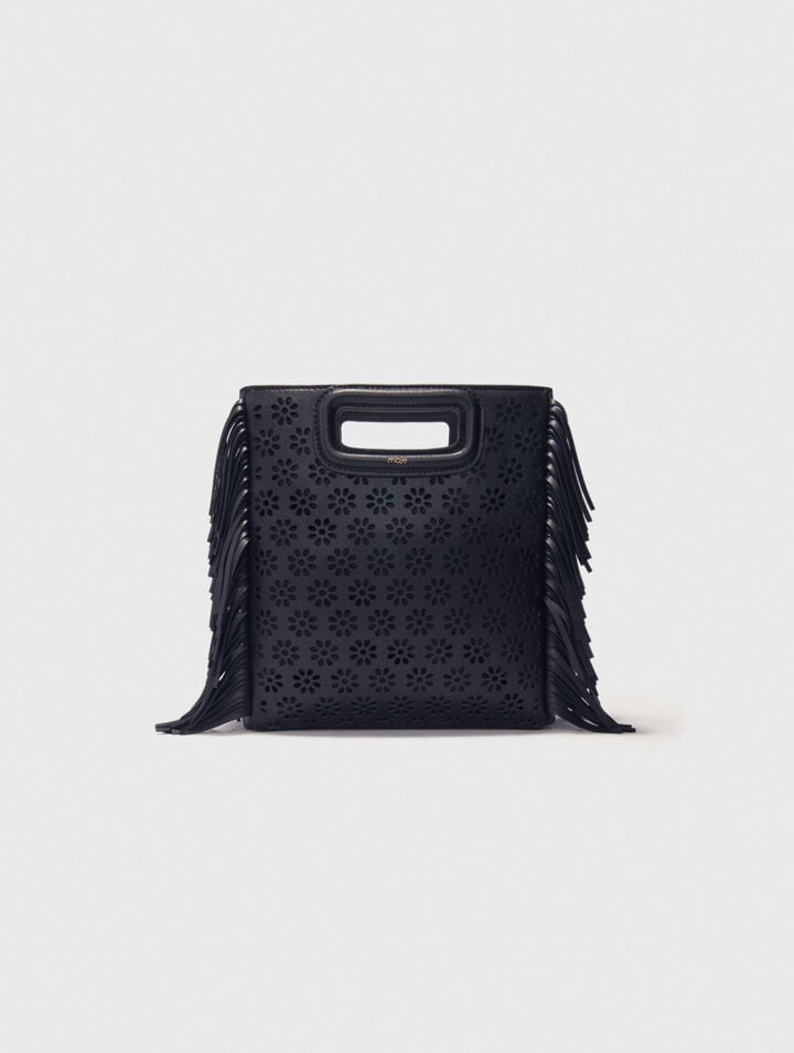 Sac M en cuir perforé