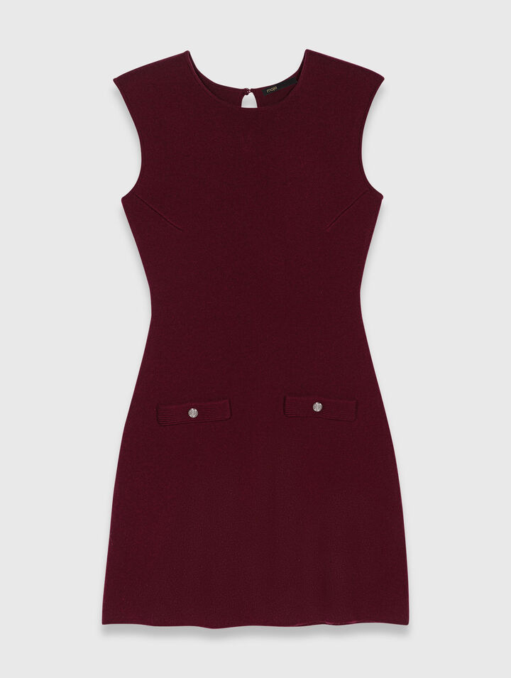 Robe en maille avec pull amovible