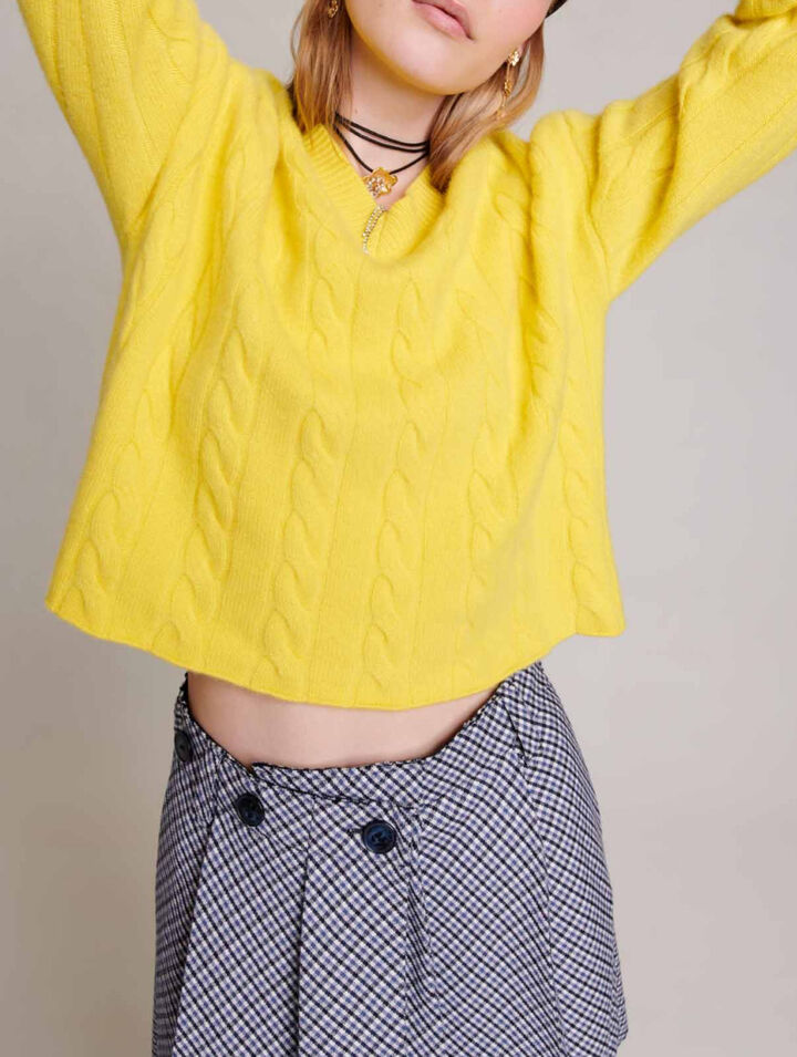 Pull en cachemire