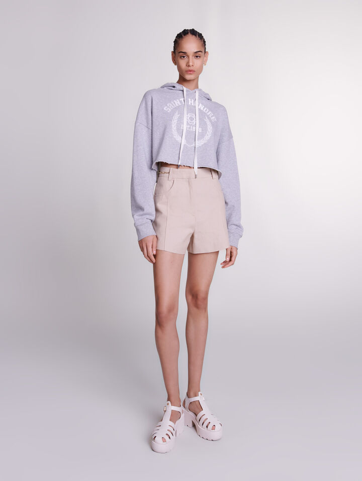 Sweat croppé Saint Honoré