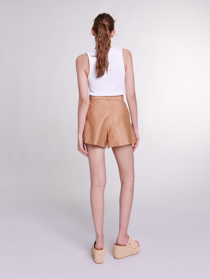 Short en lin