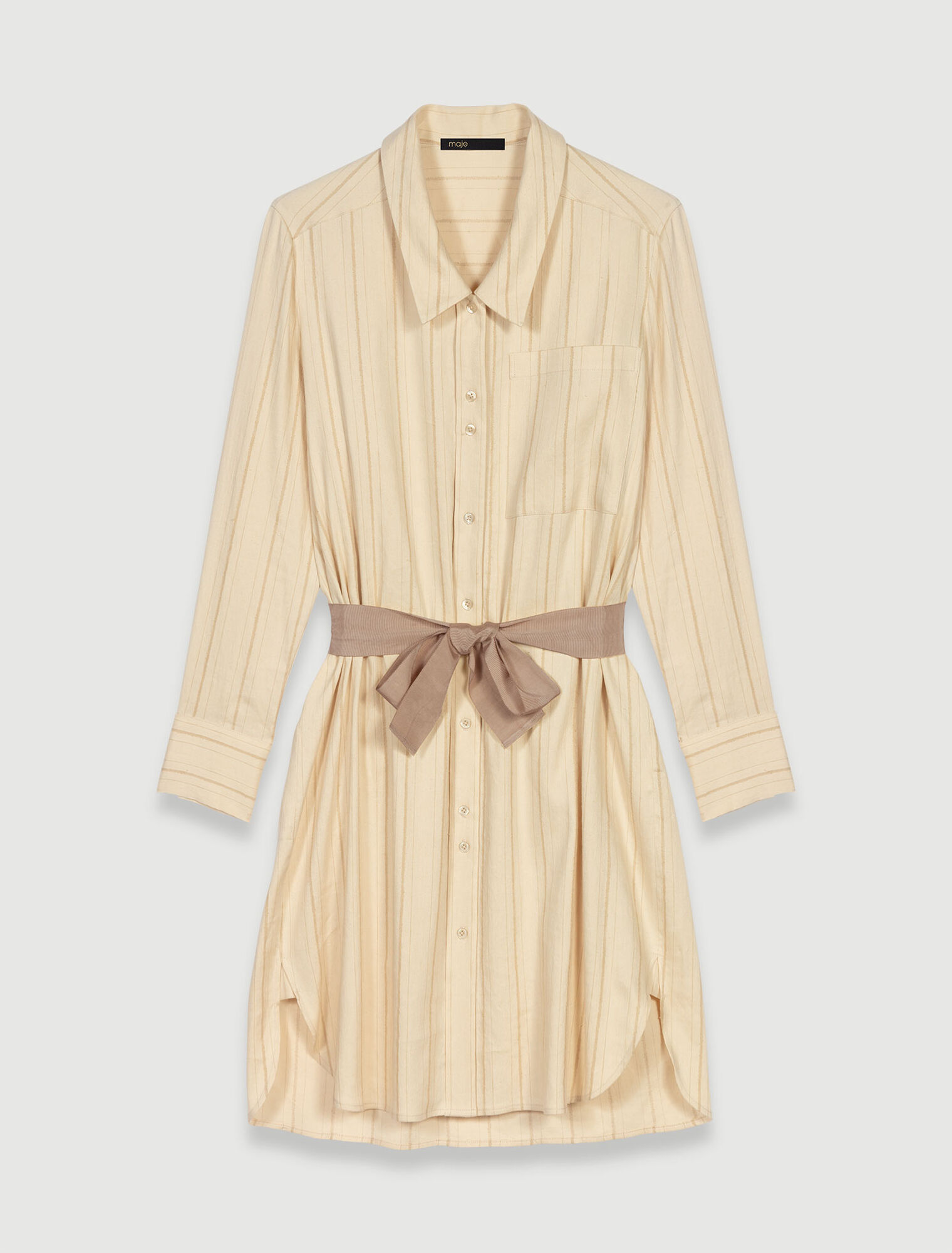 Robe effet chemise