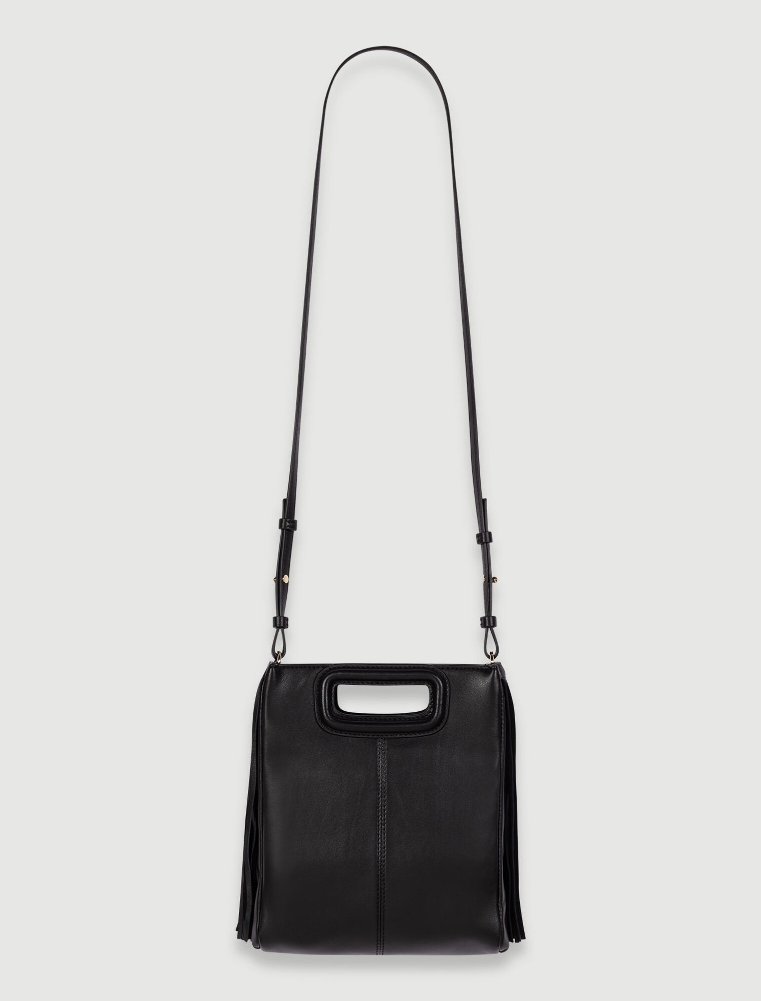 Sac M mini en cuir lisse