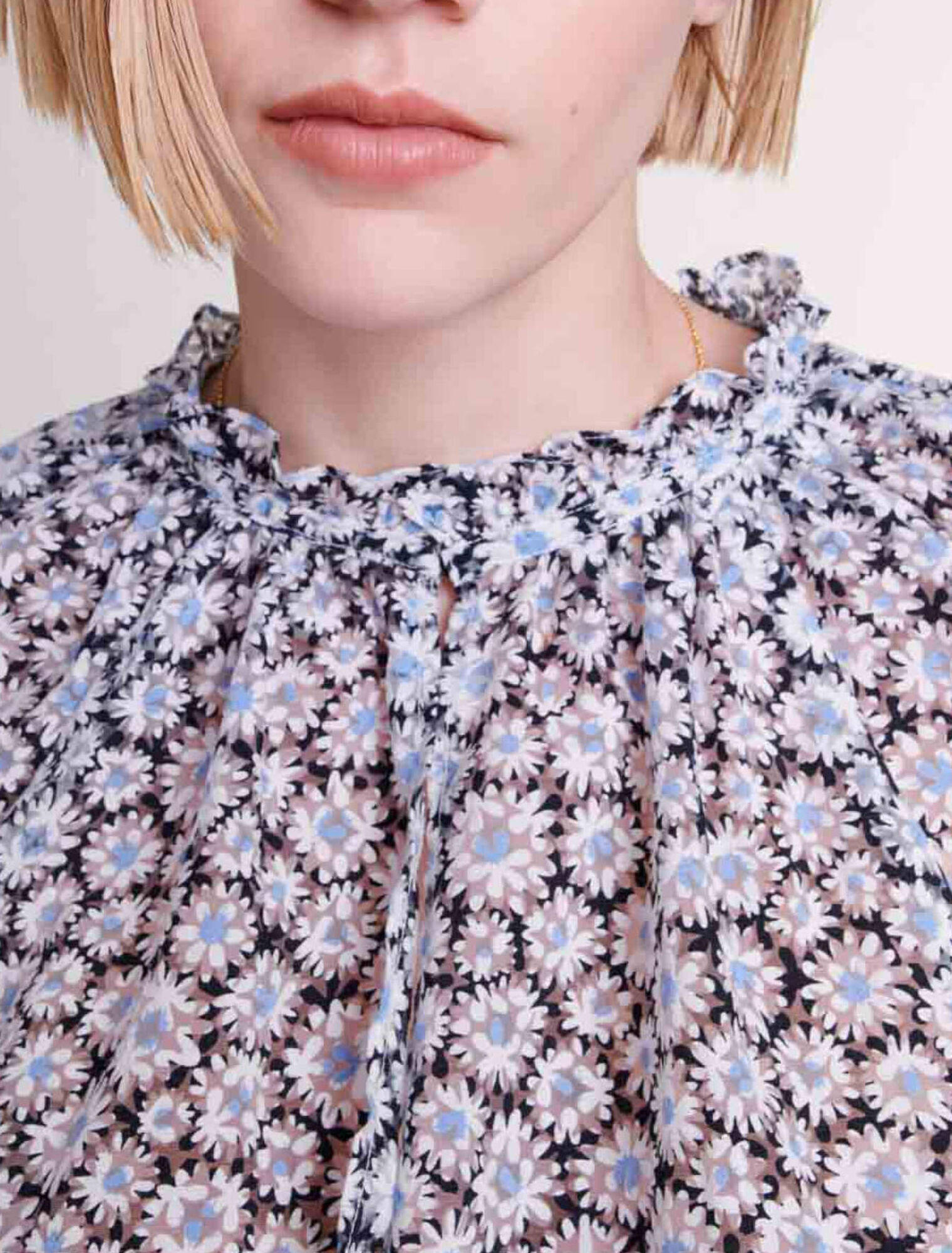 Blouse imprimé fleuri