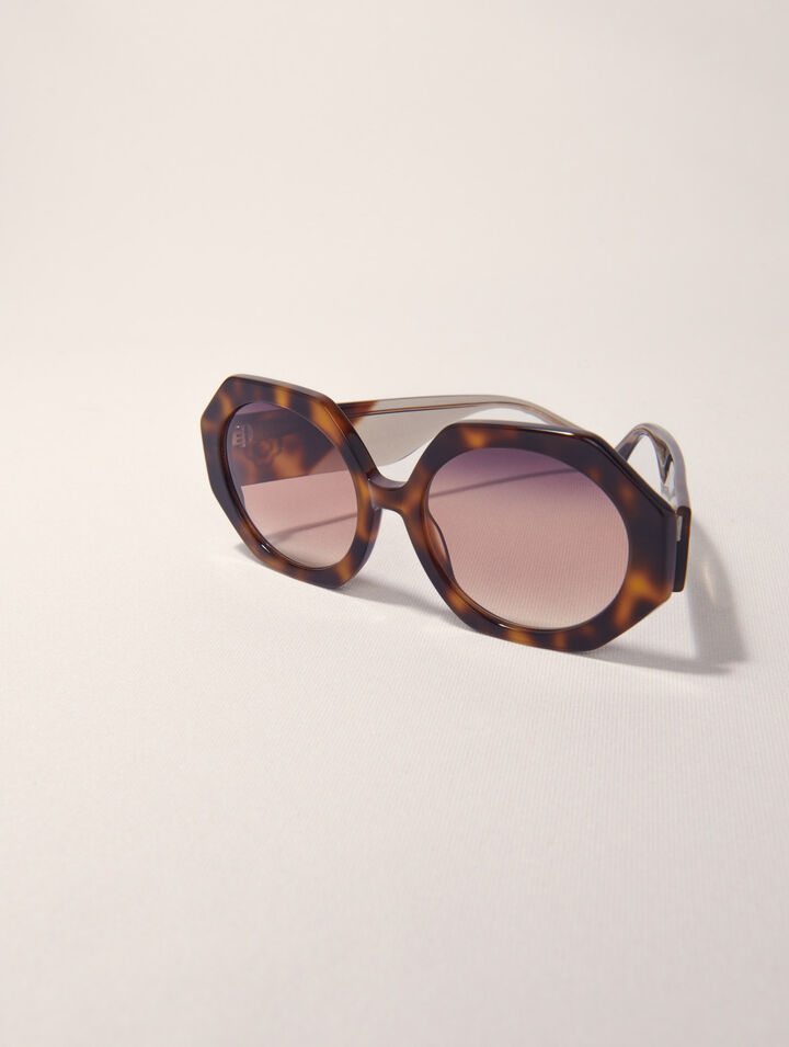 Lunettes rondes en acétate