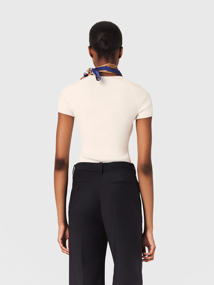 Top en maille