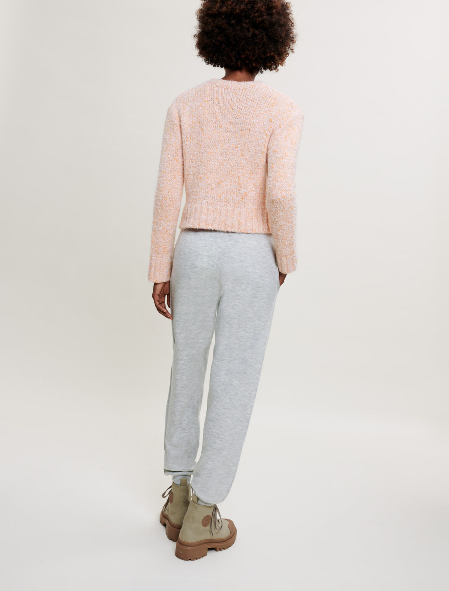 Pantalon de jogging en molleton chiné