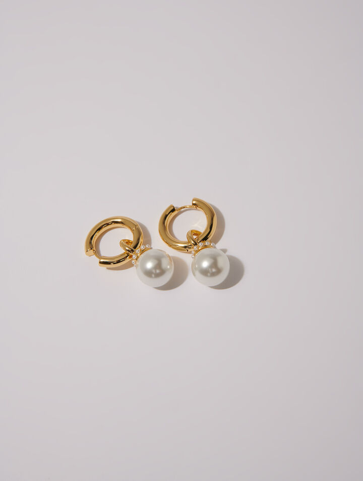 Boucles d'oreilles perles