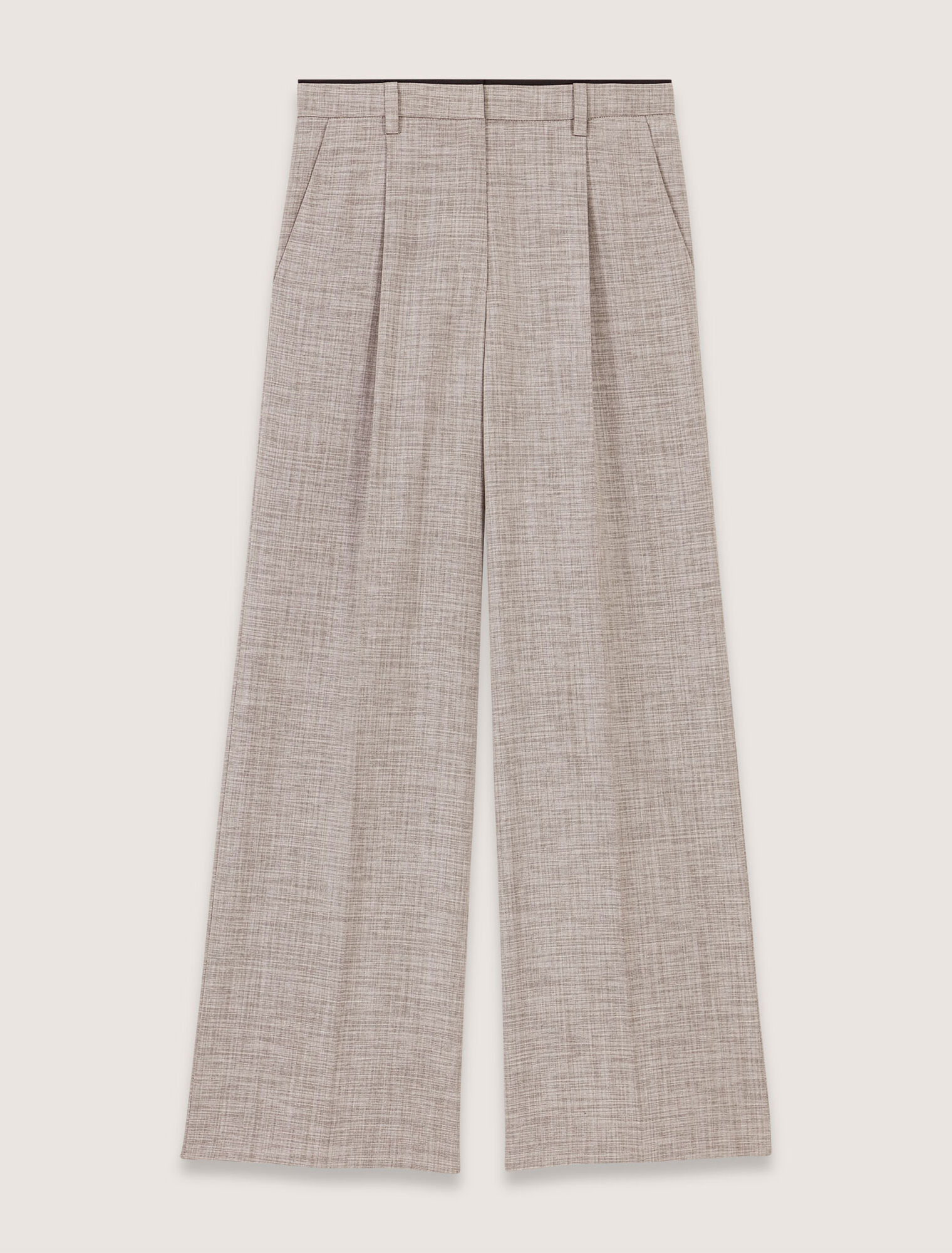 Pantalon de tailleur droit