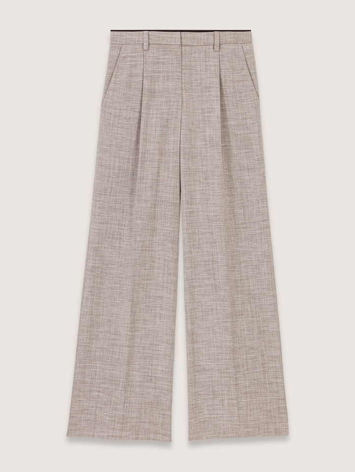 Pantalon de tailleur droit