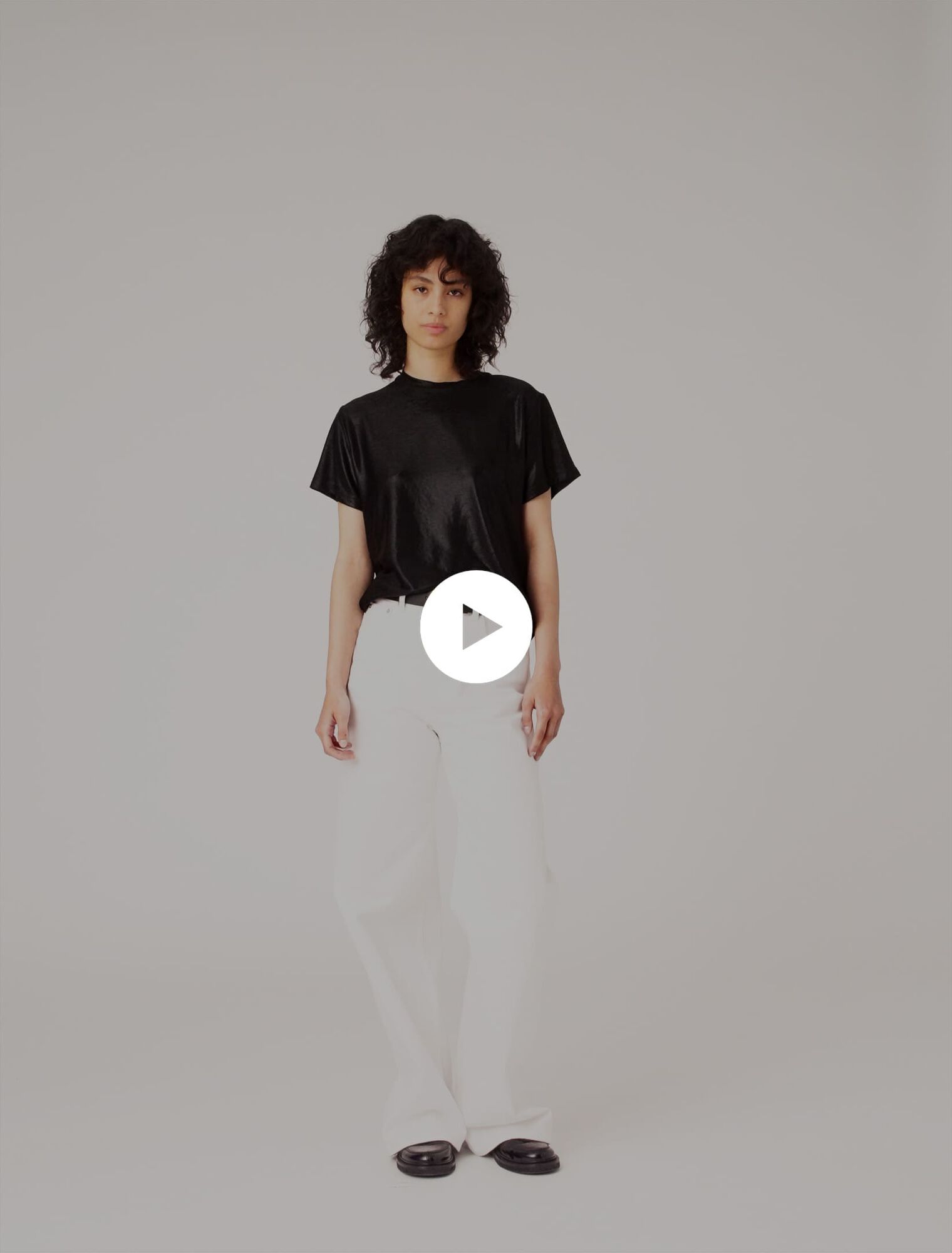 Tee-shirt lamé