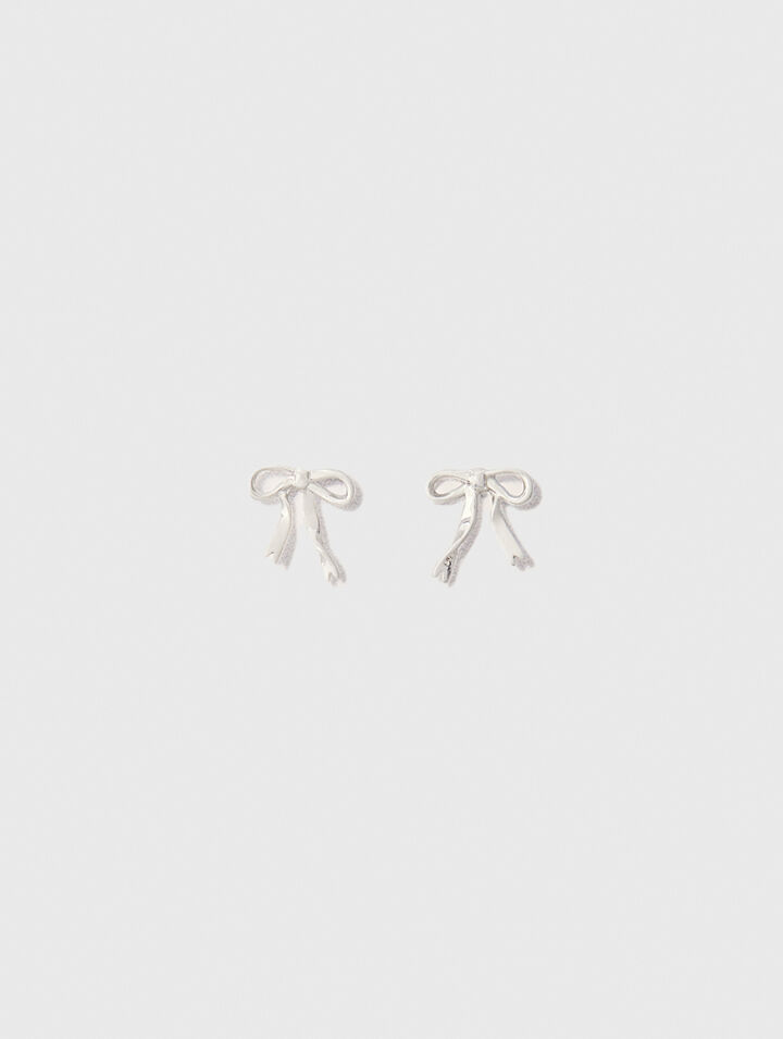 Petites boucles d'oreilles nœud