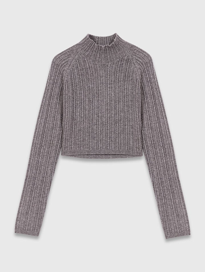 Robe en maille avec pull amovible 