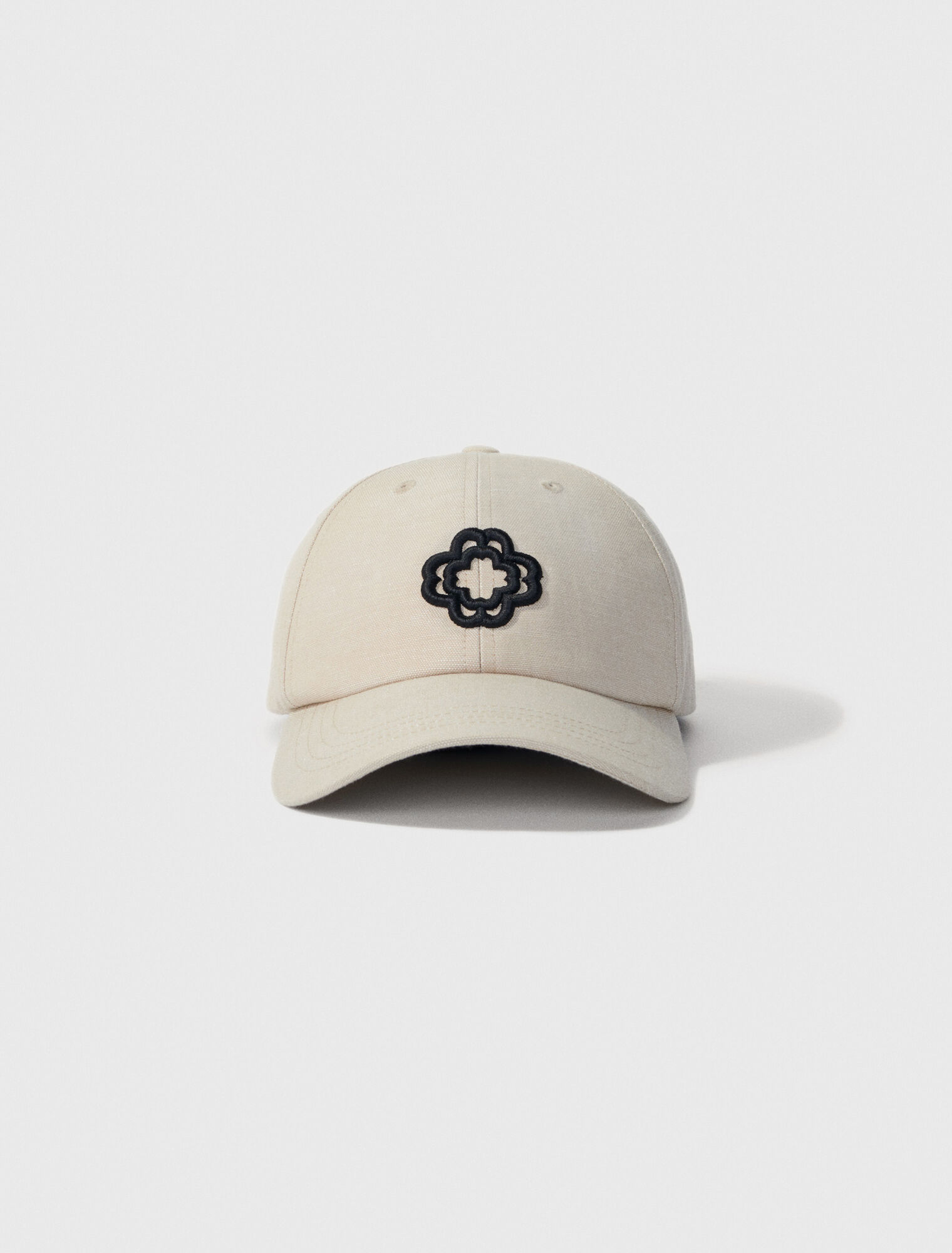 Casquette en lin et coton